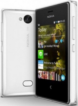 Nokia 502 Asha Dual Sim White Nokia 502 Asha Dual Sim White